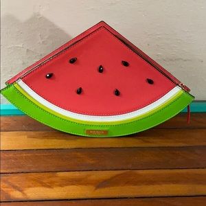 Kate Spade Make a Splash Watermelon Clutch